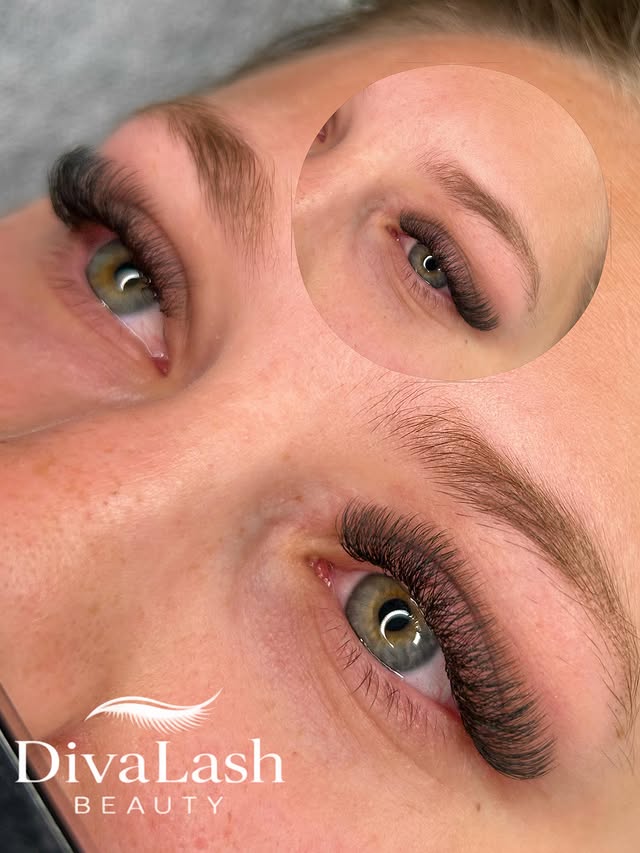 Wimpernverlängerung Beispiel